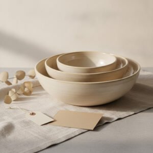 Ceramic Mixing Bowls (3pc)