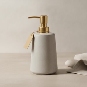 Stoneware Soap Dispenser
