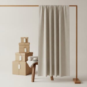 Linen Shower Curtain