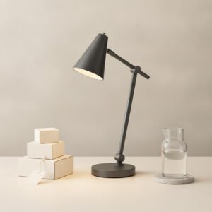 Matte Steel Desk Lamp