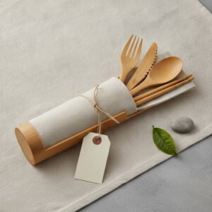 Bamboo Travel Cutlery